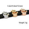 Charms Seeanker mit Herz für Mesh-Armbänder in 3 Farben - Luxurelle-Shop