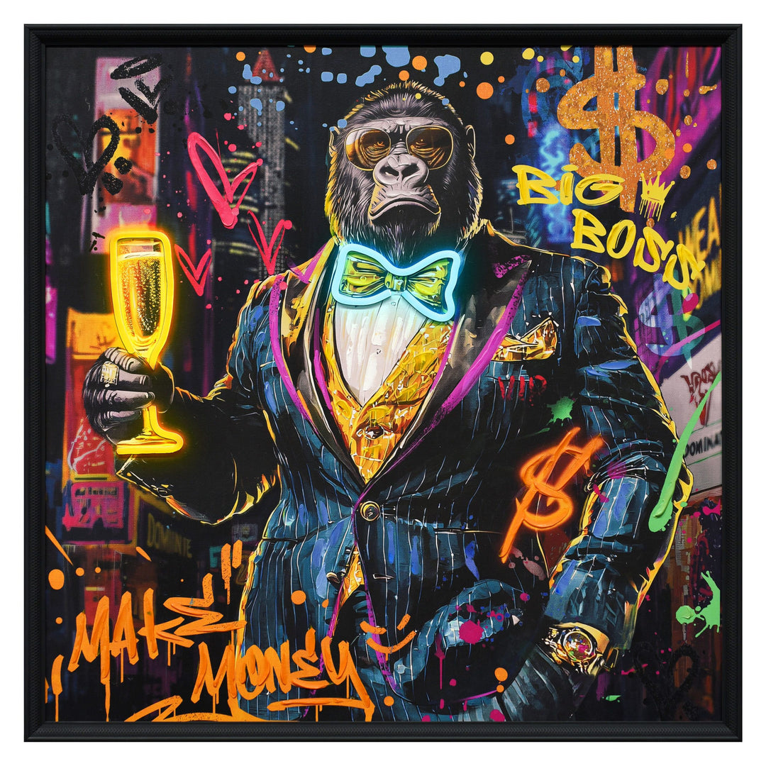 Lumière d’Art Collection - LED Wandbild  Party Kingkong