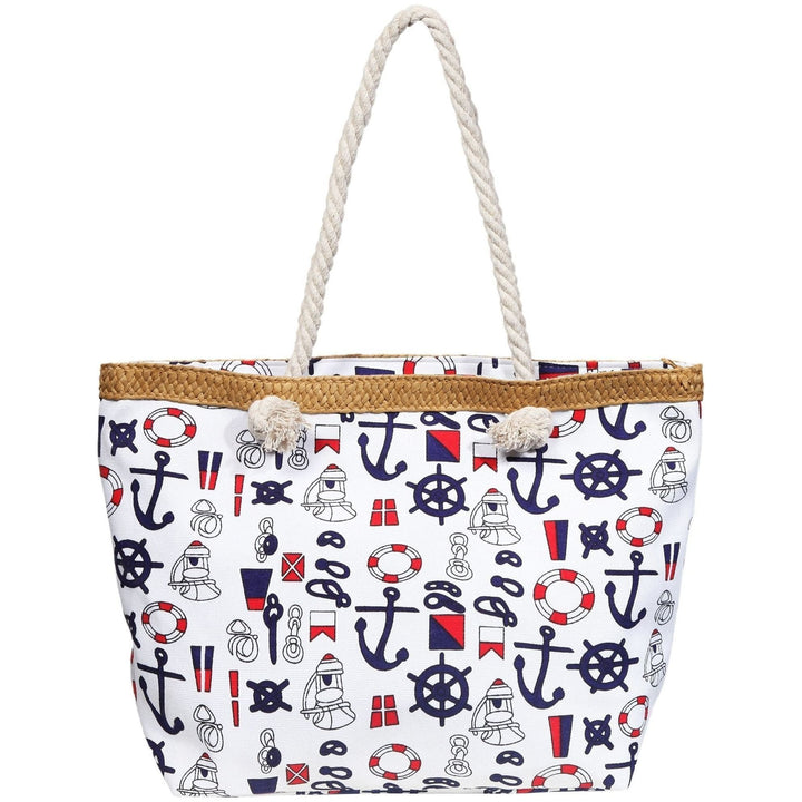 Damen Handtasche aus Textil, Maße: 50 x 33 x 12 cm - Luxurelle-Shop
