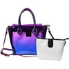 Damen Handtasche, Lila/Pink 2in1 - Luxurelle-Shop