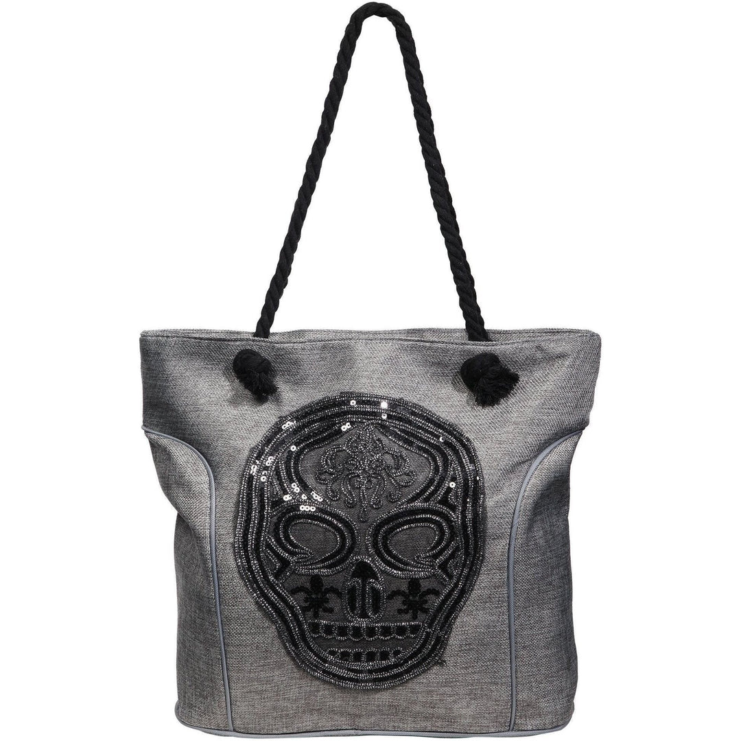 Damentasche mit Totenkopfmotiv in 3 Farben - Luxurelle-Shop