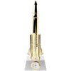Dawn Miniaturuhr - Rakete - Größe 20,5 cm - Luxurelle-Shop