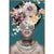 Diamant d`Art Collection Wandbild "Lady with Flowers and Glases"