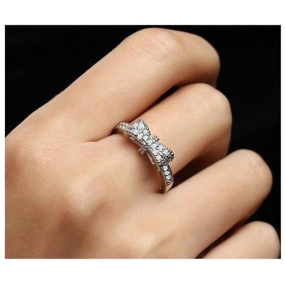Deluxe Schleifen - Ring in 2 Farben - Luxurelle-Shop