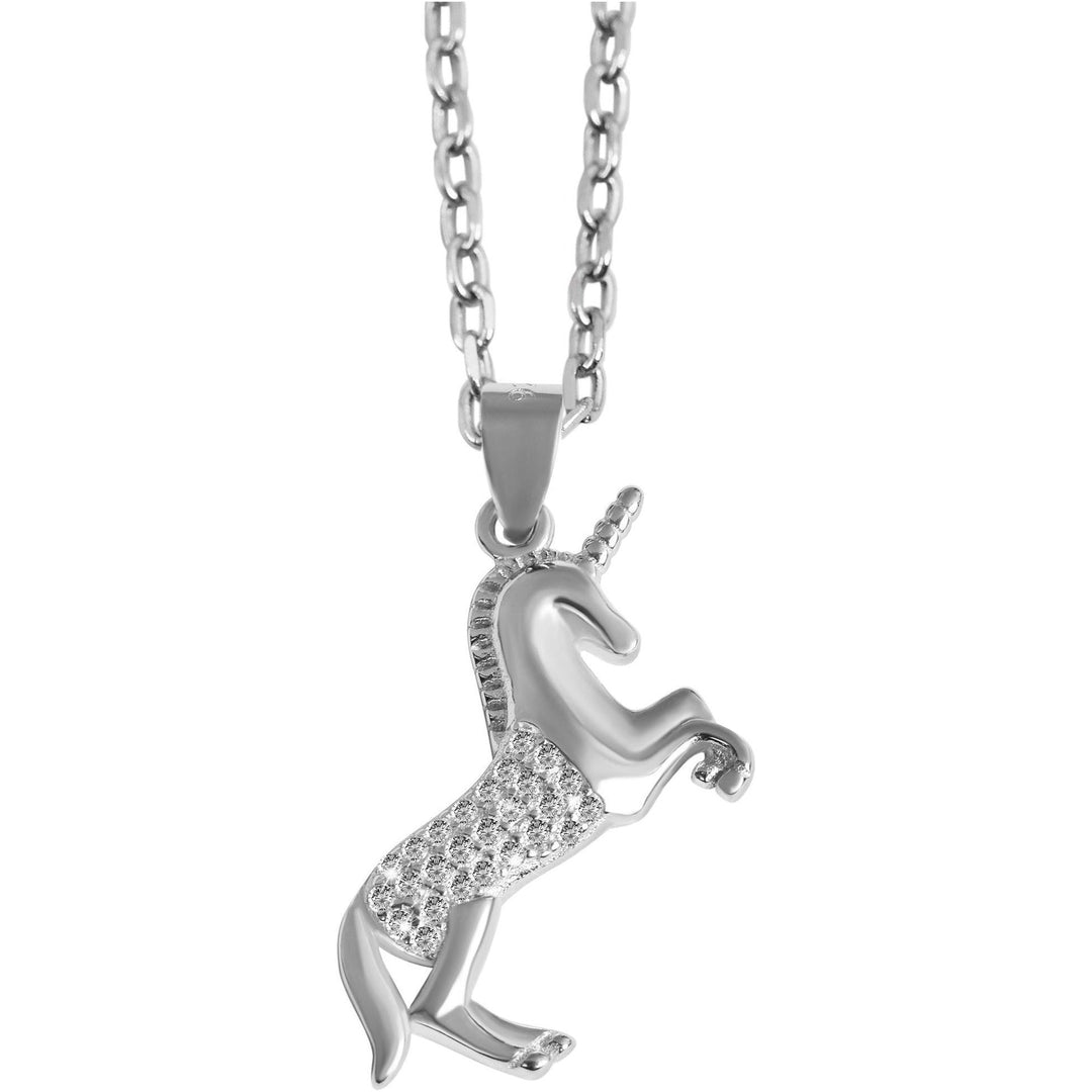 Echt Silber Anhänger Einhorn ohne Kette - Luxurelle-Shop