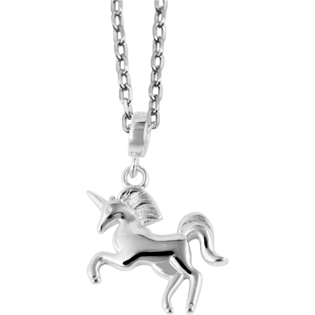 Echt Silber Anhänger Einhorn ohne Kette - Luxurelle-Shop