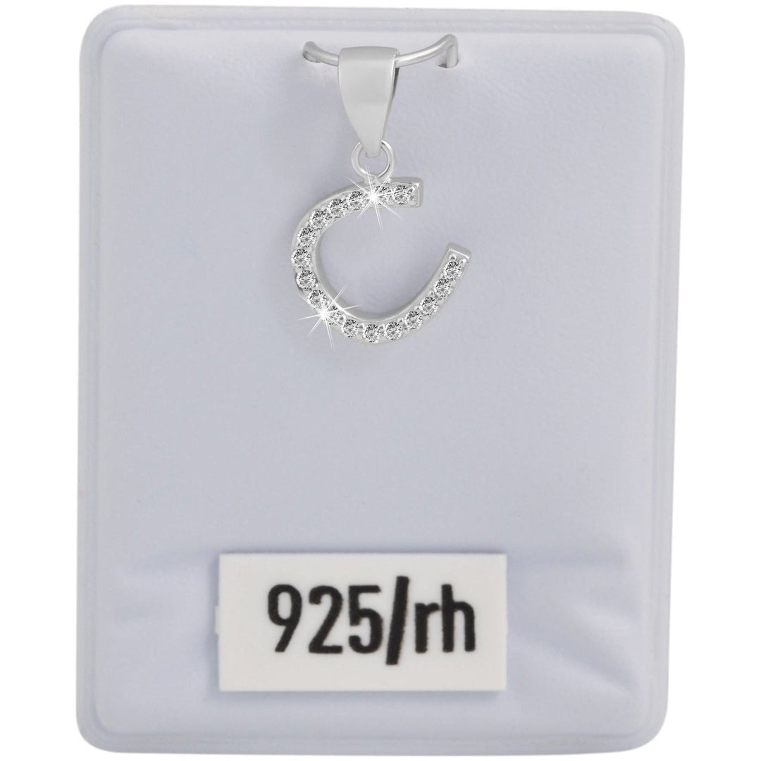 Echt Silber Anhänger Glücksbringer Hufeisen ohne Kette - Luxurelle-Shop