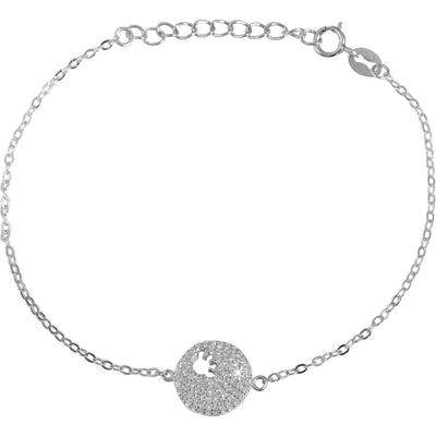Echt Silber Armband 925/rhodiniert - Luxurelle-Shop