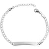 Echt Silber Armband 925/rhodiniert, 2,88g - Luxurelle-Shop