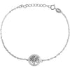 Echt Silber Armband mit Lebensbaum 925/rhodiniert - Luxurelle-Shop
