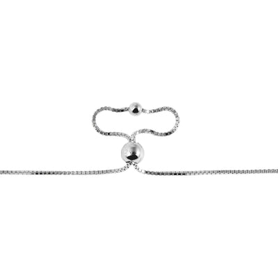 Echt Silber Armband mit Unentlichzeichen 925/rhodiniert - Luxurelle-Shop