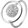Echt Silber Ring, 925/, rhodiniert, 2,4g - Luxurelle-Shop