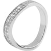 Echt Silber Ring, 925/, rhodiniert, 3,3g - Luxurelle-Shop