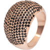 Echt Silber Ring, 925/, rhodiniert, 8,4g - Luxurelle-Shop