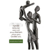 Eisen Design Skulptur "Familienglück" - Luxurelle-Shop