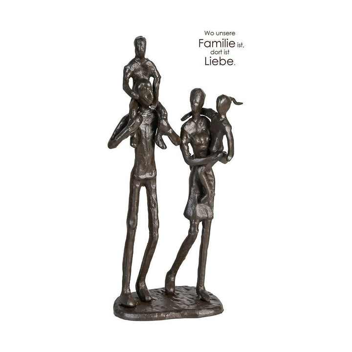 Eisen Design Skulptur "Family" - Luxurelle-Shop
