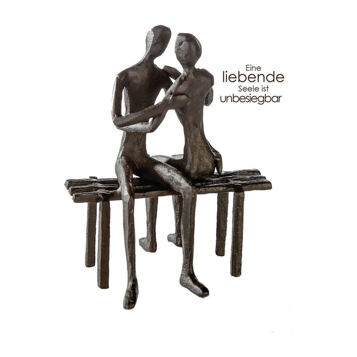 Eisen Design Skulptur "Lieblingsplatz" - Luxurelle-Shop