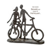Eisen Design Skulptur "Pair on Bike" - Luxurelle-Shop