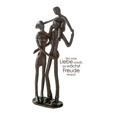 Eisen Design Skulptur "Parents" - Luxurelle-Shop