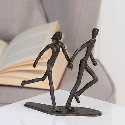 Eisen Design Skulptur "Running" - Luxurelle-Shop