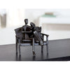 Eisen Design-Skulptur "Vorleser" - Luxurelle-Shop
