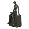 Eisen Design-Skulptur/Buchstütze "Readable" - Luxurelle-Shop