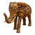 Elefant aus Wurzelteak 170x60 x Höhe 110 cm