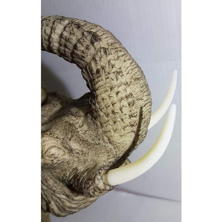 Elefant mit Reiter Skulptur mit Schale Kartenhalter Dekoschale Schlüsselschale - Luxurelle-Shop