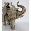 Elefant mit Reiter Skulptur mit Schale Kartenhalter Dekoschale Schlüsselschale - Luxurelle-Shop