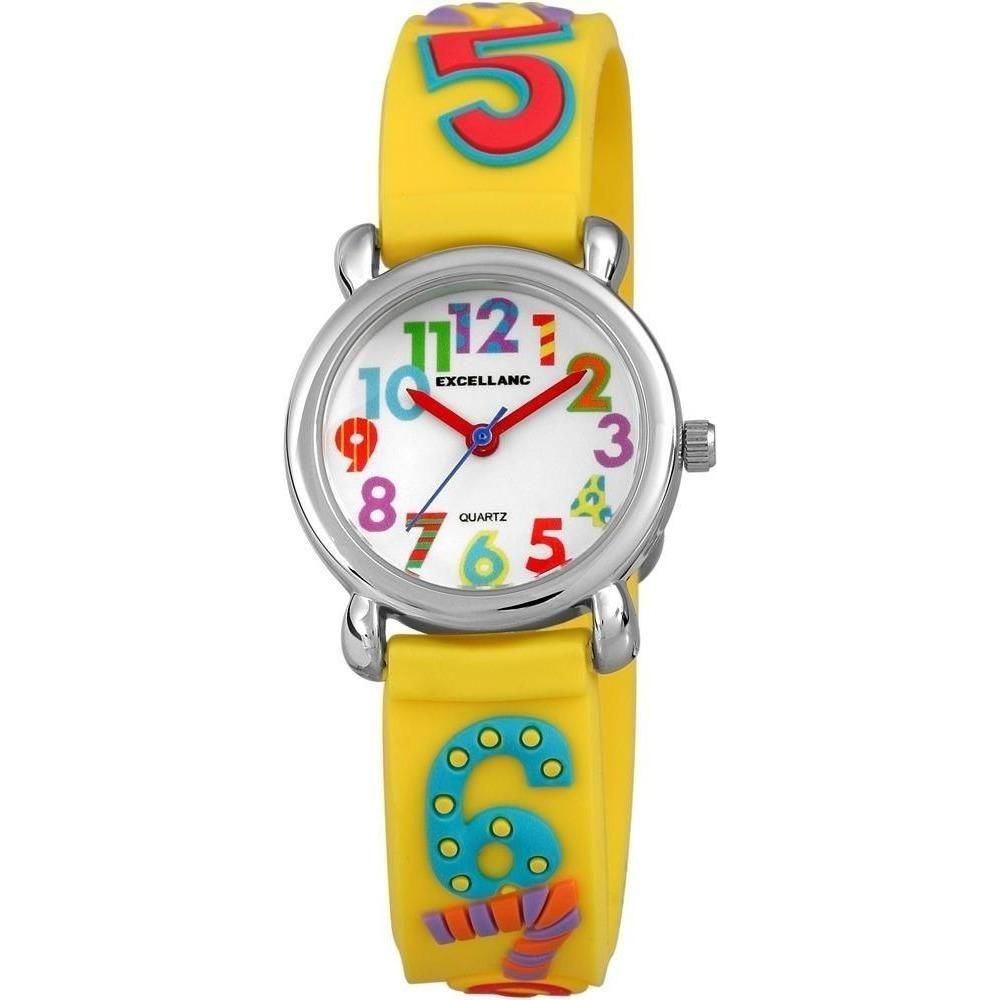 Excellanc Kinderuhr mit Silikonarmband in 4 Farben - Luxurelle-Shop