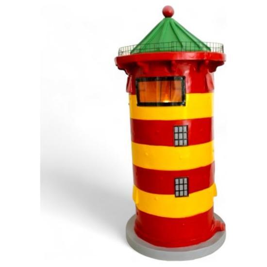 Deko-Leuchtturm „Pilsum“ – mit Blinklicht