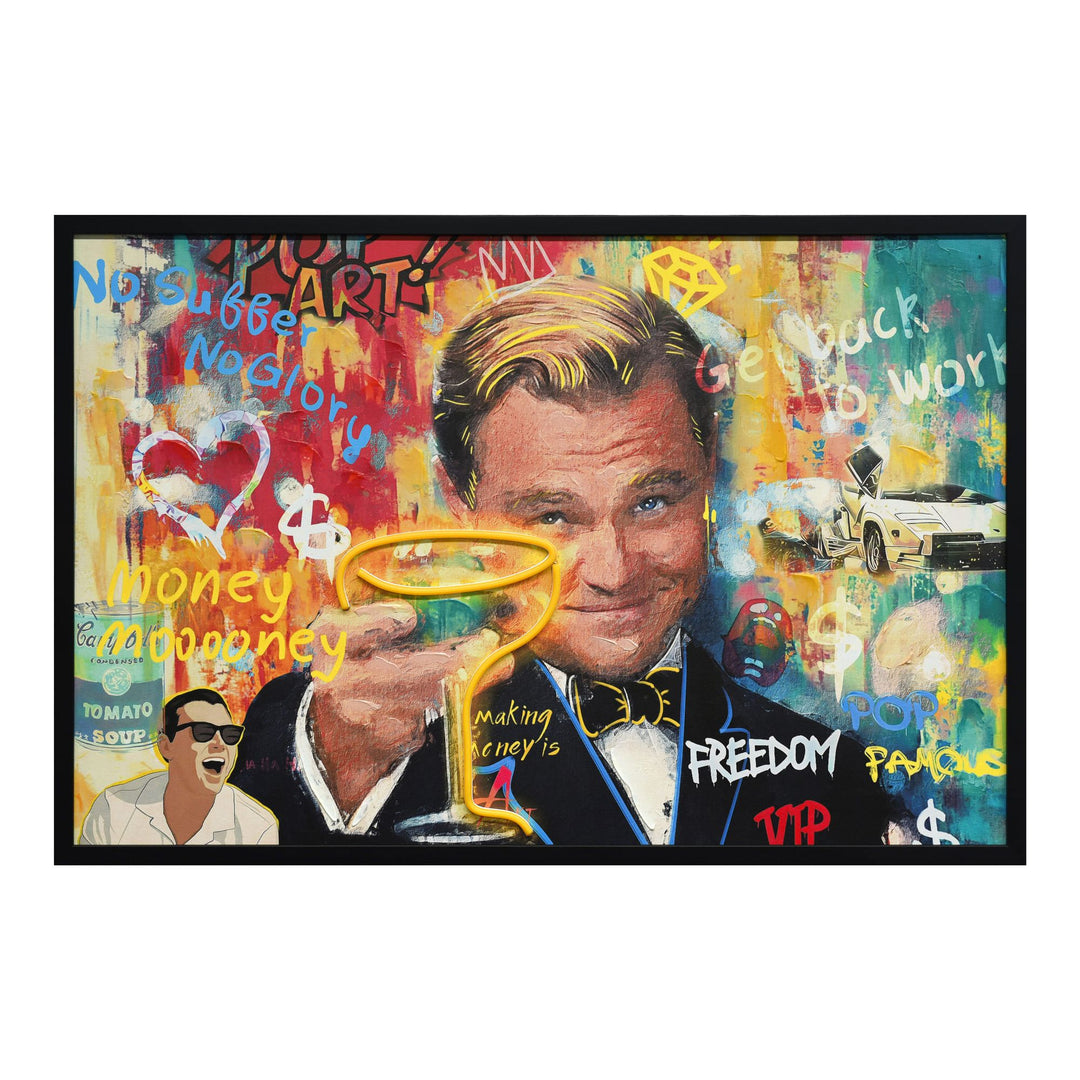 Lumière d’Art Collection – LED Wandbild Leonardo Business 90 x 60 cm