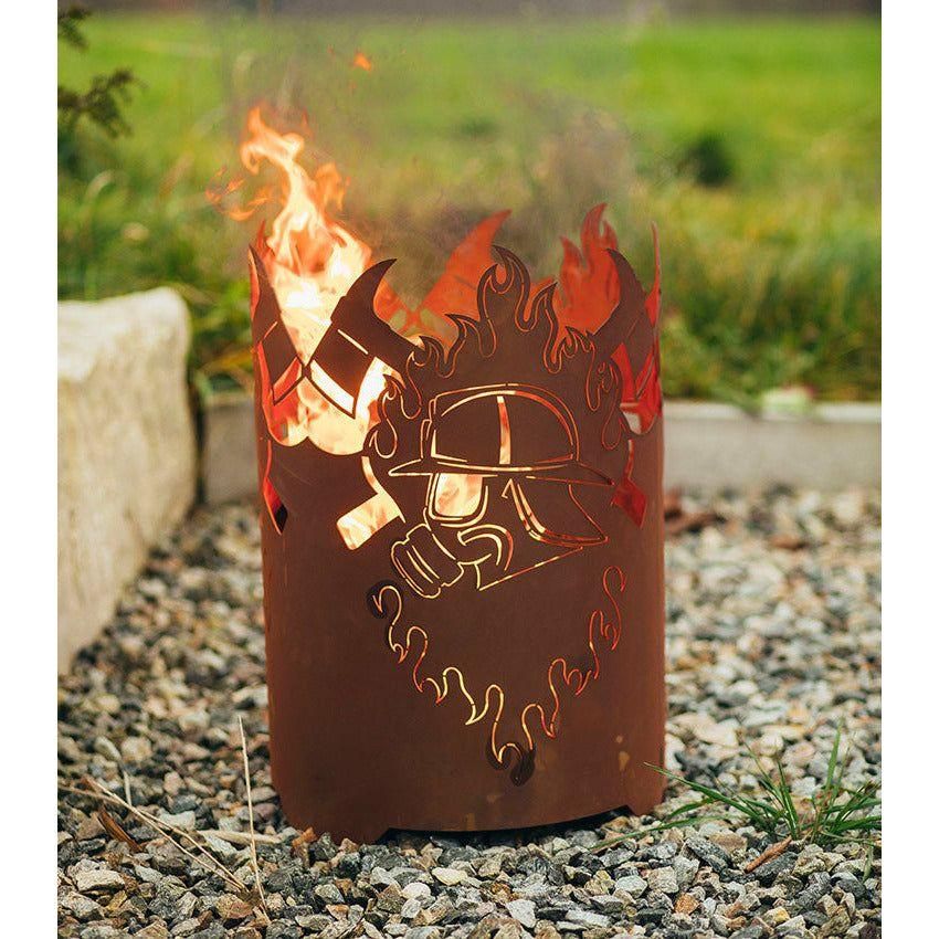 FEUERKORB - ATEMSCHUTZ, RUND - Luxurelle-Shop