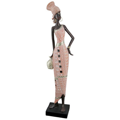 Figur, Afrikanische Frau, "Malaika" - Luxurelle-Shop