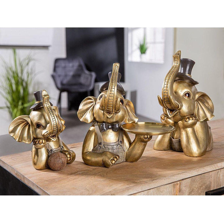 Figur, Elefant, "Maroni", 29 cm - Luxurelle-Shop