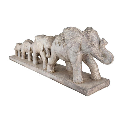Figur, Elefant, "Mweya Familie " - Luxurelle-Shop