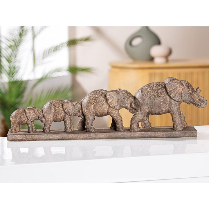 Figur, Elefant, "Mweya Familie " - Luxurelle-Shop