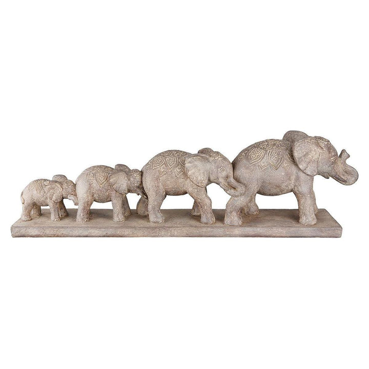 Figur, Elefant, "Mweya Familie " - Luxurelle-Shop