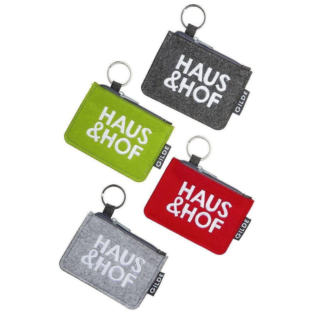 Filz Schlüsseltäschchen Haus & Hof in 4 Farben - Luxurelle-Shop