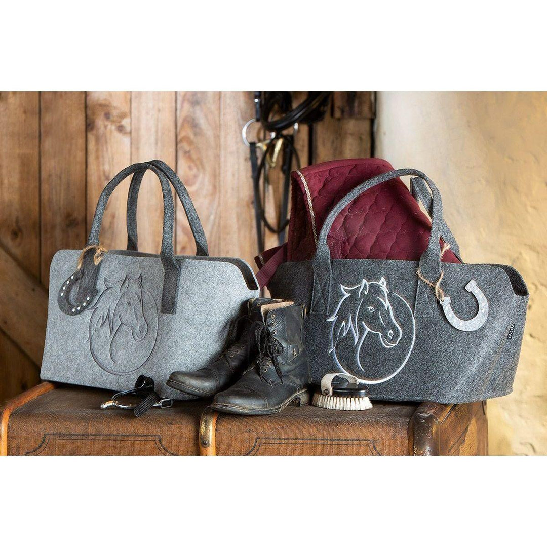 Filz Tasche "Pferdekopf" in zwei Farben - Luxurelle-Shop