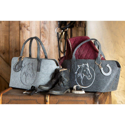 Filz Tasche "Pferdekopf" in zwei Farben - Luxurelle-Shop