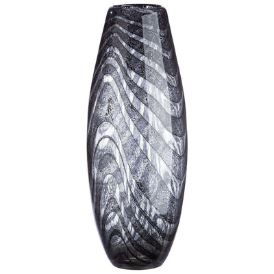 Glas Vase "Fascia" 42 cm hoch - Luxurelle-Shop