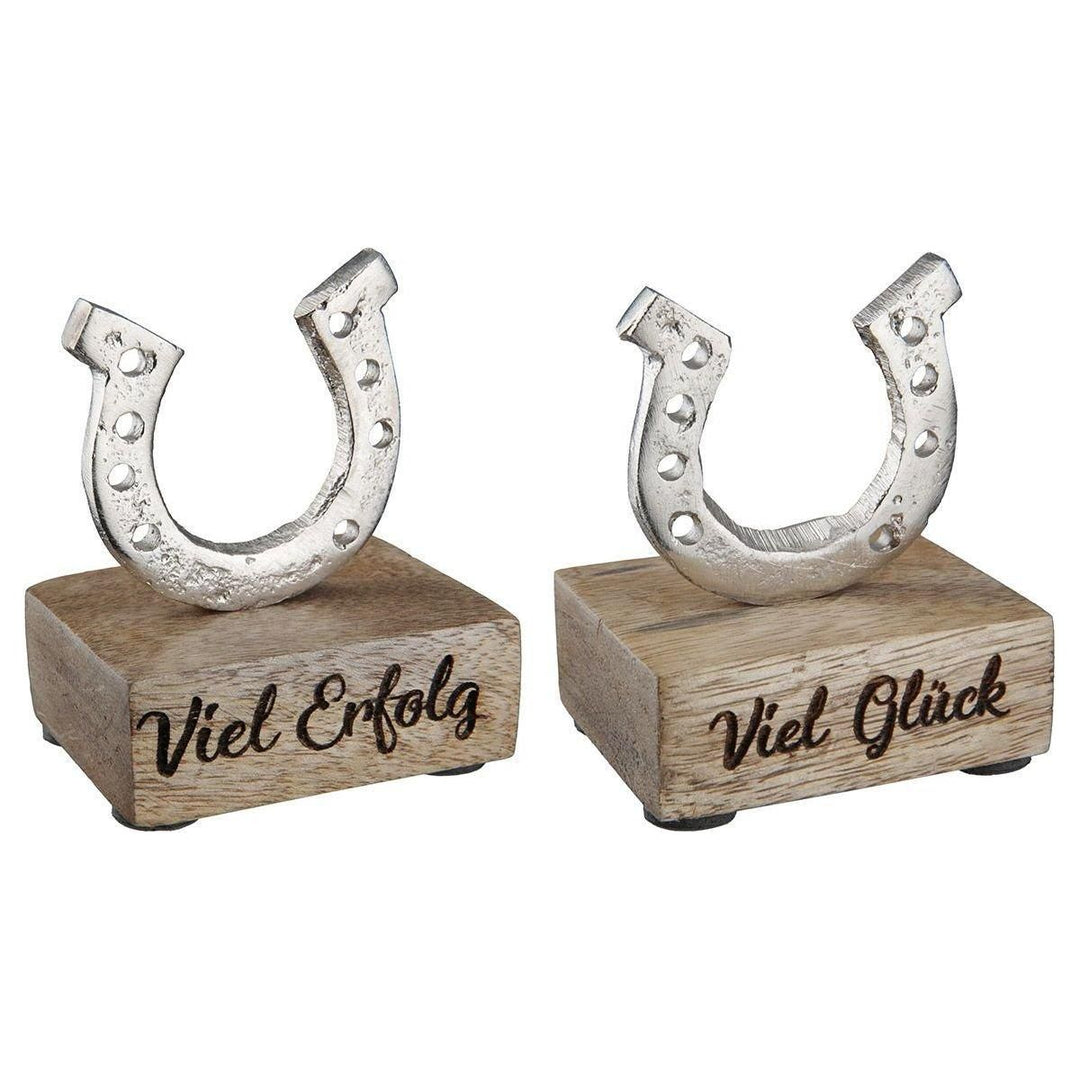 Glücksbringer Hufeisen "Viel Erfolg" - Luxurelle-Shop