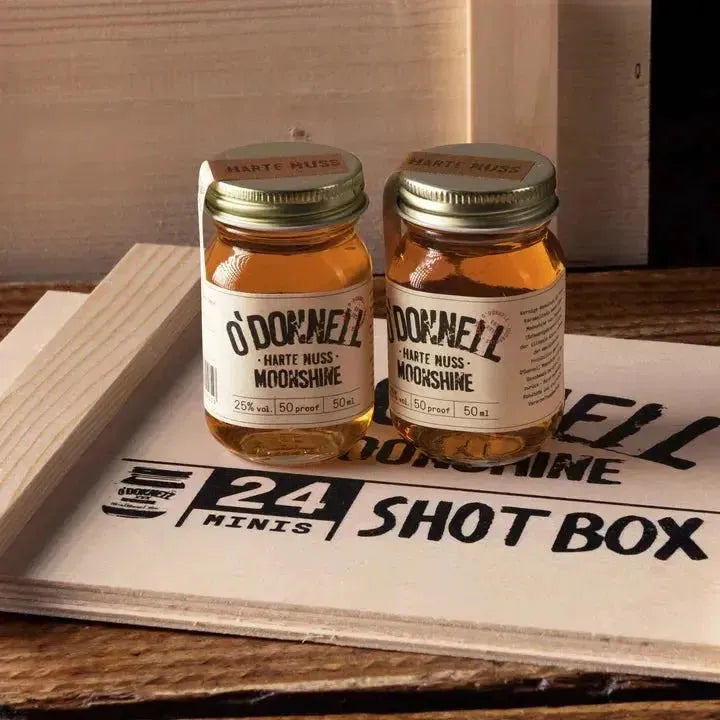 Große Shot Box 24 x Harte Nuss - Luxurelle-Shop