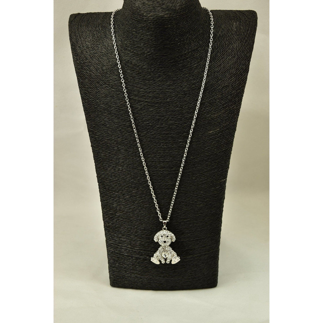 Halskette Hund mit Herz - Luxurelle-Shop