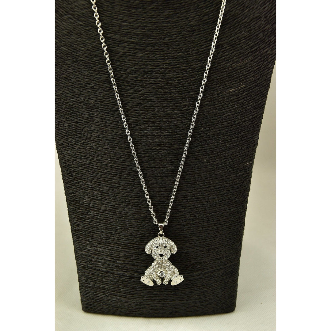Halskette Hund mit Herz - Luxurelle-Shop