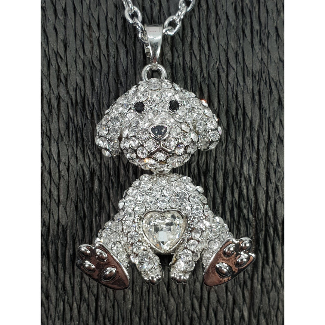 Halskette Hund mit Herz - Luxurelle-Shop