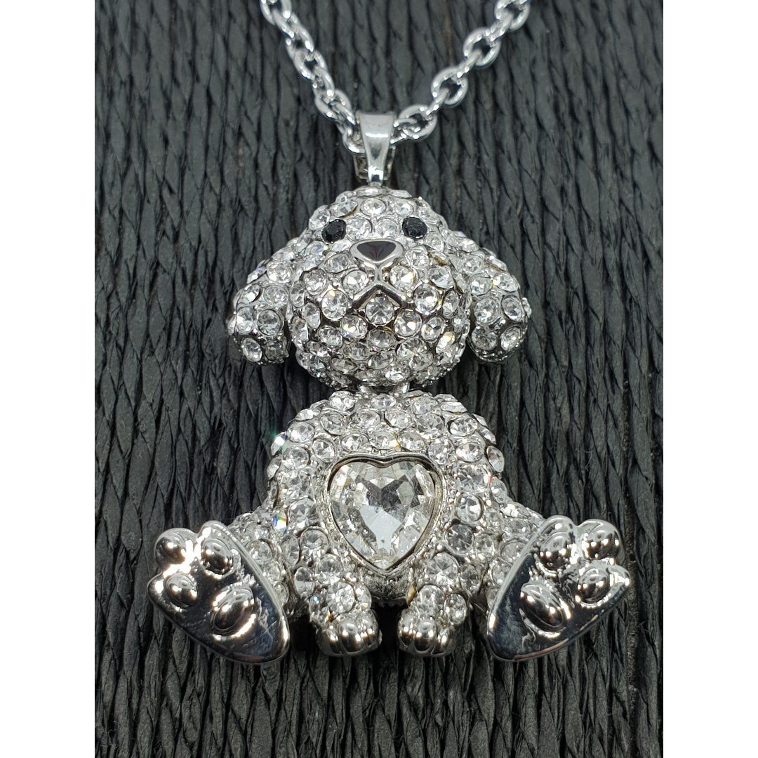 Halskette Hund mit Herz - Luxurelle-Shop