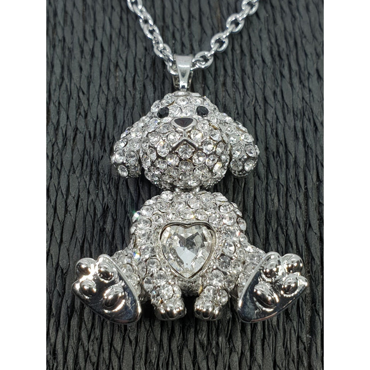 Halskette Hund mit Herz - Luxurelle-Shop