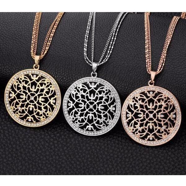Halskette Sacriya in 3 Farben - Luxurelle-Shop